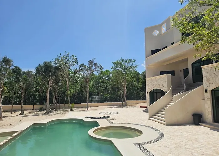 Pousada Luxury Near Akumal, 9 Bedrooms-breakfast & Shuttle Xetna