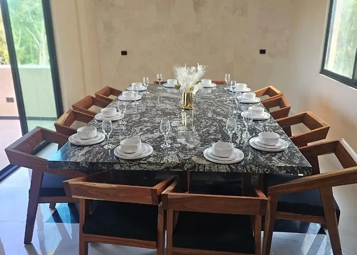 Pousada Luxury Near Akumal, 9 Bedrooms-breakfast & Shuttle