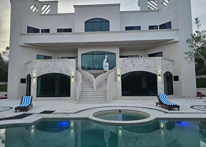 Pousada Luxury Near Akumal, 9 Bedrooms-breakfast & Shuttle Xetna