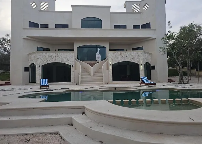 Pousada Luxury Near Akumal, 9 Bedrooms-breakfast & Shuttle Xetna