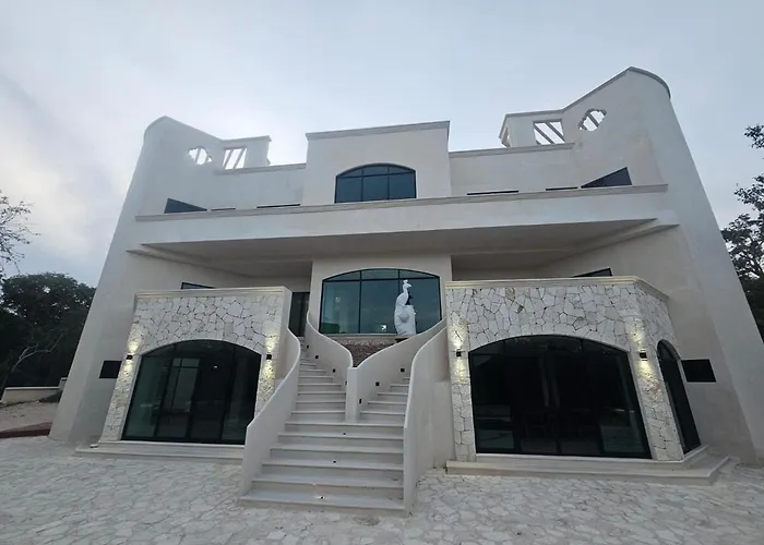Luxury Near Akumal, 9 Bedrooms-breakfast & Shuttle Pousada Xetna