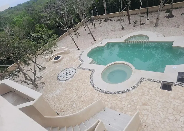 Pousada Luxury Near Akumal, 9 Bedrooms-breakfast & Shuttle