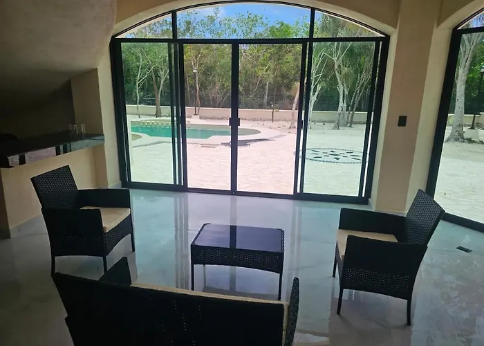 Luxury Near Akumal, 9 Bedrooms-breakfast & Shuttle Pousada Xetna